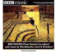 Beethoven: Piano Sonata Op. 81a - Les Adieux / Mendelssohn: Songs without Words / Liszt: Bagatelle sans Tonalite / La lugubre gondola II / Schubert: Piano Sonata in A minor D537