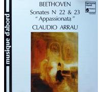 BEETHOVEN PIANO SONATAS NOS. 22 & 23 -ARRAU - EMI 1960 RECORDINGS