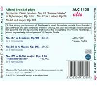 Brendel,Alfred - Beethoven: Piano Sonatas Nos. 27-28-29, 'hammerklavier'
