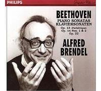 Beethoven Piano Sonatas: Op. 13 Pathetique / Op. 14 No.1 & 2 / Op. 22 by Alfred Brendel (2001-12-21)