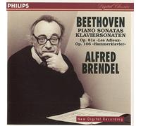 Beethoven: Piano Sonatas Op. 81a "Les Adieux" , Op. 106 "Hammerklavier"