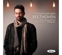 Beethoven: Piano Sonatas Vol.3 (nos. 15, 16 & 21) by Jonathan Biss (2013-11-23)