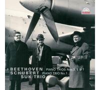 Beethoven: Piano Trios Nos. 3, 5 & 7 / Schubert: Piano Trio No. 1 by Suk Trio (2008-07-29)