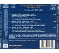BEETHOVEN: PIANO WORKS, VOL. 1 NEW CD