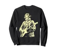 Beethoven Playing Electric Guitar Ludwig Van B. Rock Music Sweatshirt