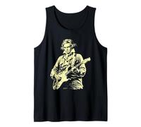 Beethoven Playing Electric Guitar Ludwig Van B. Rock Music Tank Top