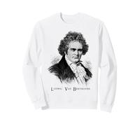 Beethoven-Portrait Ludwig Van Beethoven Classical music Sweatshirt