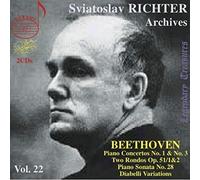 BEETHOVEN/RICHTER - Sviatoslav Richter Archives Vol. 22: Beethoven Piano concertos No. 1 & No. 3