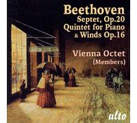 Beethoven: Septet, Op. 20/Quintet for Piano & Winds, Op. 16 - VIENNA OCTET (MEMB