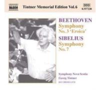 BEETHOVEN/SIBELIUS/TINTNER/SYM NOVA SCOTIA: TINTNER MEMORIAL 6 - CD