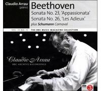 Beethoven Sonata No. 23 Appassionata & Sonata No. 26 Les Adieux plus Schumann Carnaval