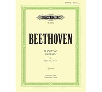 Beethoven: Sonatas for Violin and Piano Vol. 1 (Op.12, 23, 24) Edition Peters EP3031A