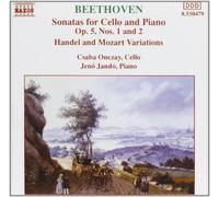 Beethoven: Sonatas for Cello and Piano 1 & 2 / Handel & Mozart Variations