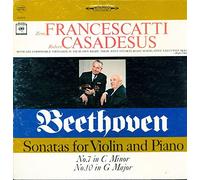 Beethoven - Sonatas for Violin and Piano (Francescatti, Casadesus) [Vinyl LP]