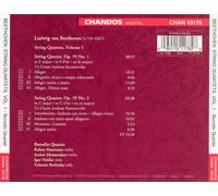 BEETHOVEN: STRING QUARTETS, VOL. 1 NEW CD