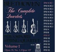 Beethoven: String Quartets, Vol.1/ THE ORFORD STRING QUARTET