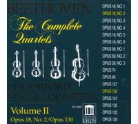Beethoven: String Quartets, Vol.2/THE ORFORD STRING QUARTET