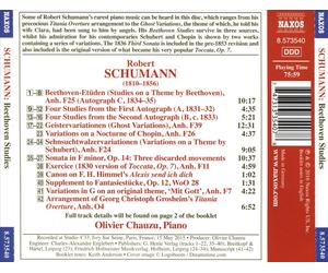 BEETHOVEN STUDIES/GHOST VARIATIONS/SC NEW CD