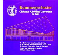 Beethoven: Symphonie Nr. 1 C-dur / Weber: Klarinettenkonzert Nr. 1 f-moll / Brahms: Ungarischer Tanz Nr. 5 g-moll [Vinyl LP] [Schallplatte]