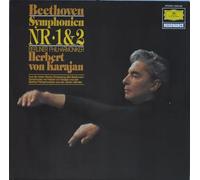 Beethoven: Symphonien Nr 1 & 2 [Vinyl LP] Berliner Philharmoniker, Herbert von Karajan