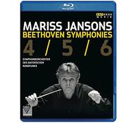 Beethoven:Symphonies 4,5 and 6 [Symphonieorchester des Bayerischen [DVD]