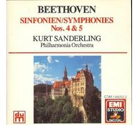 Beethoven - Symphonies 4 & 5 By Beethoven (Composer),Kurt Sanderling (Conductor) (1990-10-25)