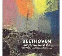 beethoven symphonies NO. 2 & 4 - NOSEDA / BBC PHILHARMONIC