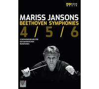 Beethoven: Symphonies Nos. 4-6 DVD (2016) Mariss Jansons cert E NEW