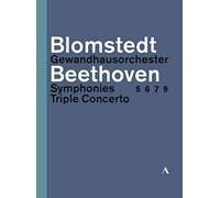 Beethoven: Symphonies Nos 5, 6, 7 & 9; Triple Concerto [Gewandhausorchester Leipzig; Herbert Blomstedt] [Accentus Music: ACC70497] [DVD]