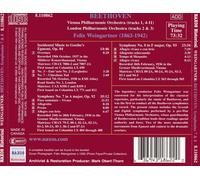 BEETHOVEN: SYMPHONIES NOS. 7 & 8; EGMONT OVERTURE NEW CD