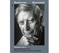 BEETHOVEN - SYMPHONY #9 - BLOMSTEDT, LEIPZIG GEWANDHAUS ORCH. NEW DVD
