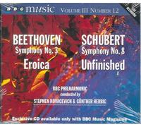Beethoven Symphony No.3, Eroica - Schubert Symphony No.8, Unfinished (1995-01-01)