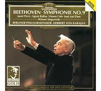 Beethoven: Symphony No. 9 ~ Karajan by Janet Perry (1993-10-12)