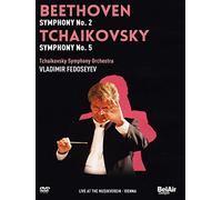 Beethoven/Tchaikovsky: Symphony No. 2/Symphony No. 5 (Fedoseyev) [DVD] [2013] [NTSC]