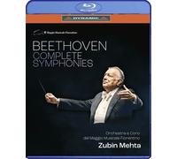Mandy Fredrich; Marie-Claude Chappuis; AJ Glueckert; Tareq Nazmi; Lorenzo Fratini; Orchestra e Coro del Maggio Musicale Fiorentino; Tiziano Mancini; Zubin Mehta - Ludwig van Beethoven: Complete Symphonies [Blu-ray] [Region Free]