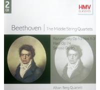 BEETHOVEN: THE MIDDLE STRING QUARTET _ ALBAN BERG QUARTET -2CD