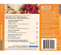 BEETHOVEN: THREE DUOS FOR VIOLIN & CELLO; CELLO SONATA IN F MAJOR; VARIATIONS FO