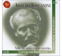 BEETHOVEN/TOSCANINI/NBC SYMPHONY ORCHESTRA: SYMPHONY 9/MISSA SOLEMNIS - CD
