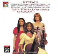 Beethoven Triple Concerto, Opus 56. Lechner piano, Verhey violin, Brabant SO, Marturet conductor Ofra Harnoy cello