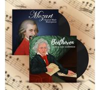 Beethoven Vinyl: Classical Piano Masterpieces - Mozart Vinyl: Classical Music Masterpieces
