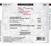 BEETHOVEN: VIOLIN CONCERTO; BACH: CHACONNE NEW CD