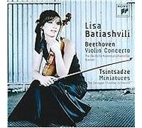 Beethoven - Violin Concerto / Tsintsadze - Miniatures, Lisa Batiashvili,Deutsche