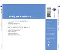 BEETHOVEN: VIOLIN SONATAS "SPRING" & "KREUTZER" NEW CD