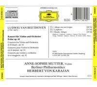 Ludwig van Beethoven Concerto for Violin and Orchestra (CD) Album