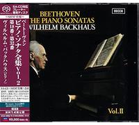 BEETHOVEN/WILHELM BACKHAUS - Beethoven: Piano Sonatas Vol 2