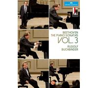 Beethoven:Piano Sonatas 3 [Rudolf Buchbi DVDNEW FREE Shipping, Save £s