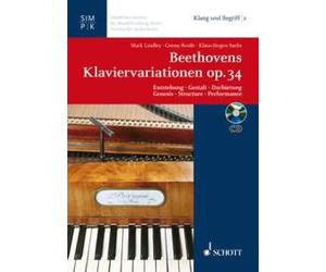 Beethovens Variations for Piano op. 34 Vol. 2 Book with CD Genesis - Structure -