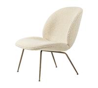 Beetle Armchair Dora Boucle With Legs In Antique Brass