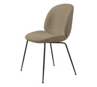 Beetle Chair, Light Bouclé Upholstering, Black Base - GamFratesi Taupe brown one size
