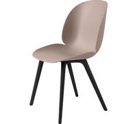 Beetle Dining Chair Black Plastic Base/ Sweet Pink